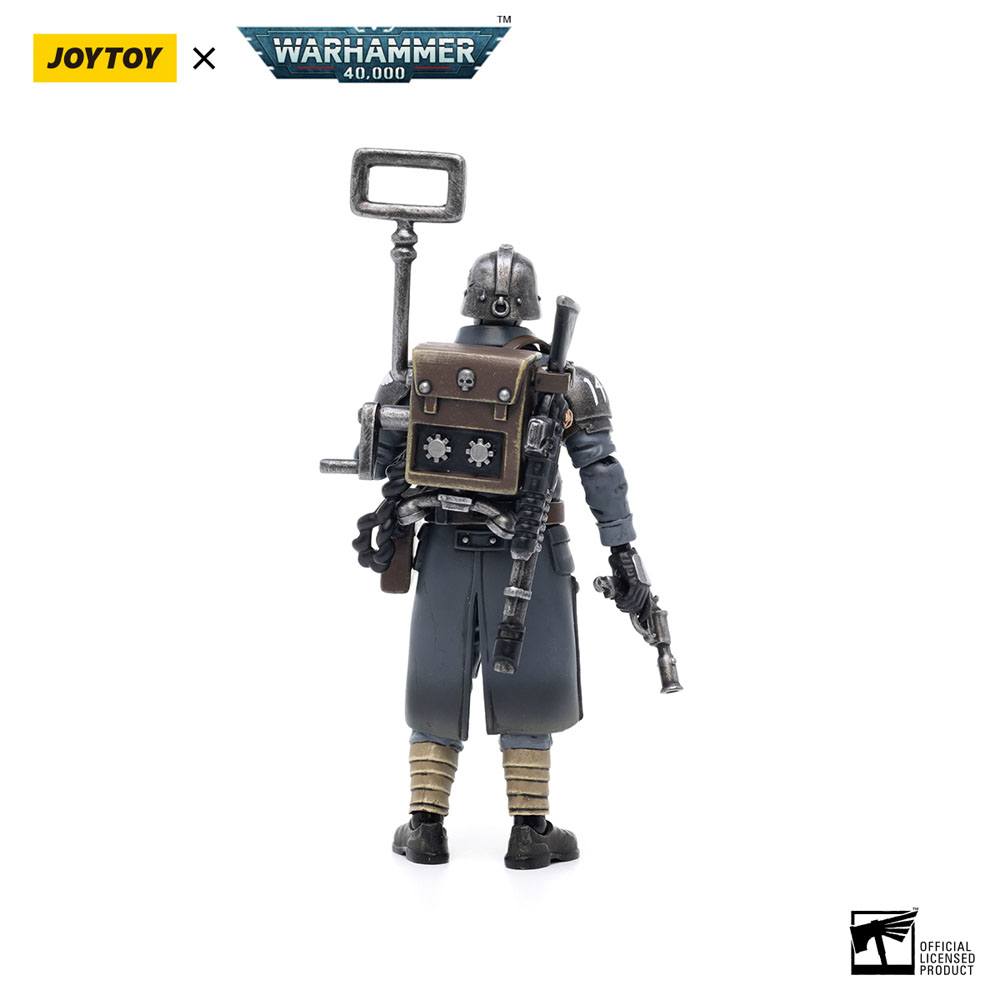 Joy Toy (CN) Warhammer 40k Death Korps of Krieg Veteran Squad Guardsman Communications Specialist 1/18 Actionfigur