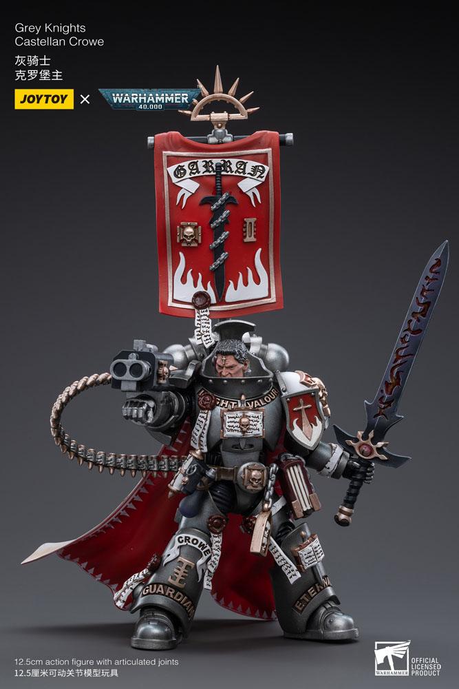 Joy Toy (CN) Warhammer 40k Grey Knights Castellan Crowe 1/18 Actionfigur