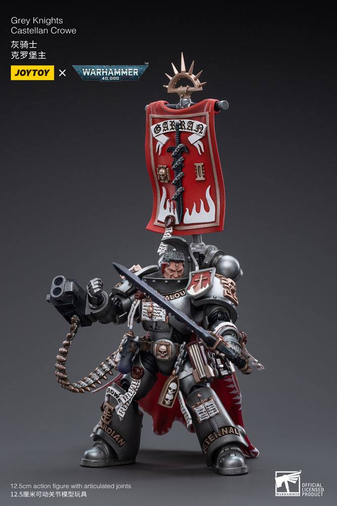 Joy Toy (CN) Warhammer 40k Grey Knights Castellan Crowe 1/18 Actionfigur