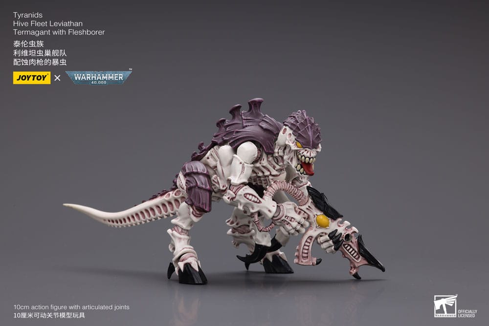 Joy Toy (CN) Warhammer 40k Tyranids Hive Fleet Leviathan Termagant with Fleshborer 1/18 Actionfigur