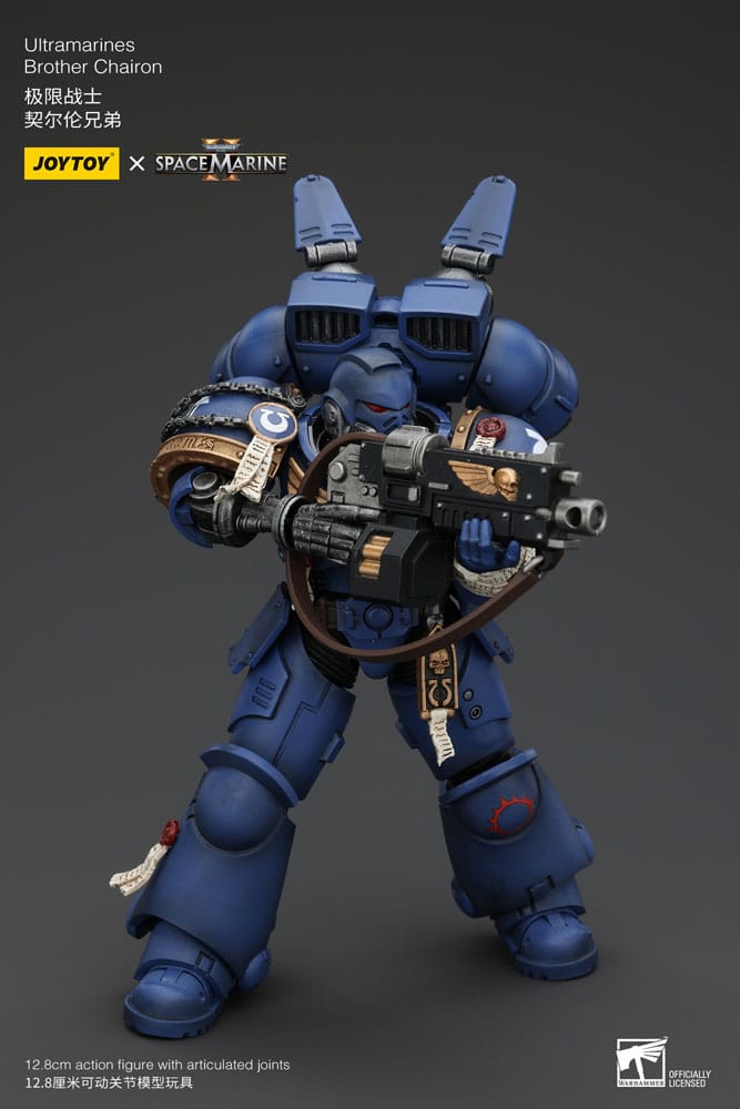 Joy Toy (CN) Warhammer 40k Uitramarines Brother Chairon 1/18 Actionfigur
