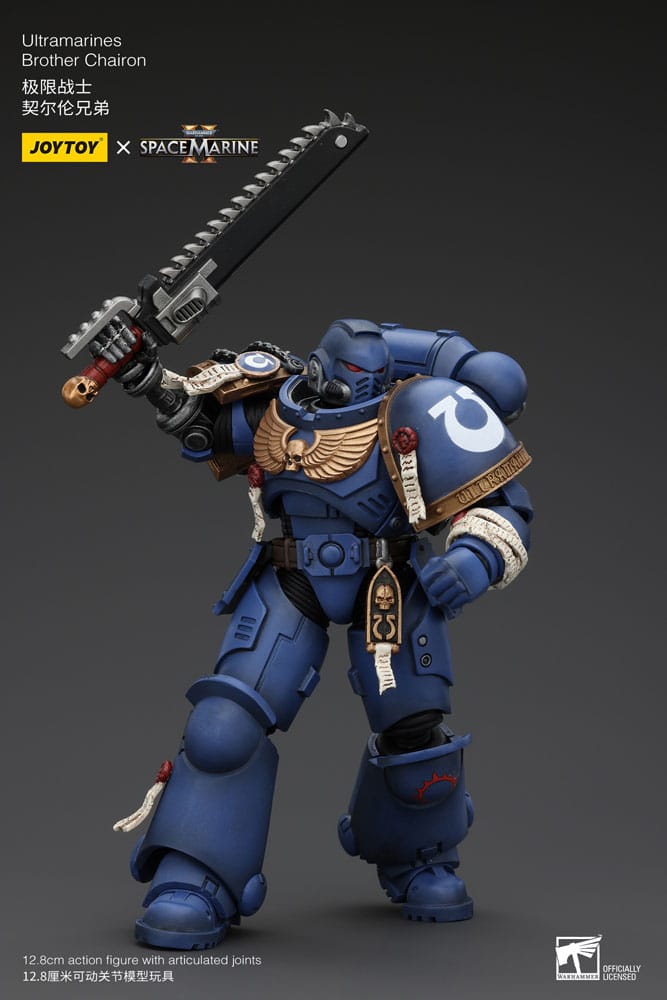 Joy Toy (CN) Warhammer 40k Uitramarines Brother Chairon 1/18 Actionfigur