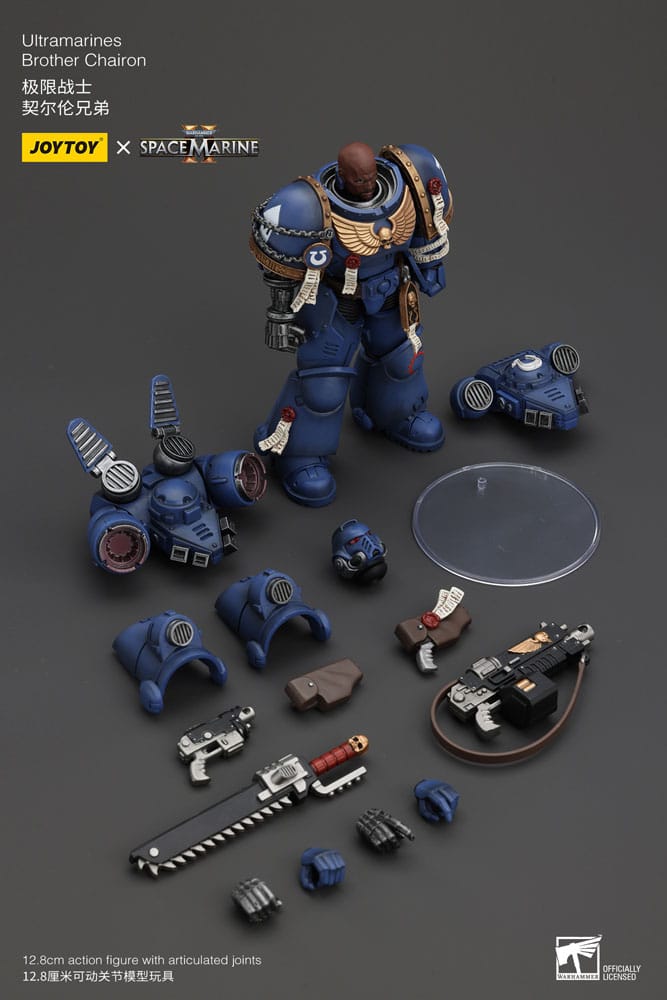 Joy Toy (CN) Warhammer 40k Uitramarines Brother Chairon 1/18 Actionfigur