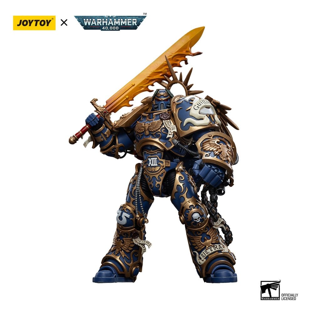 Joy Toy (CN) Warhammer 40k Ultramarines Primarch Roboute Guilliman Reproduktion 1/18 Actionfigur