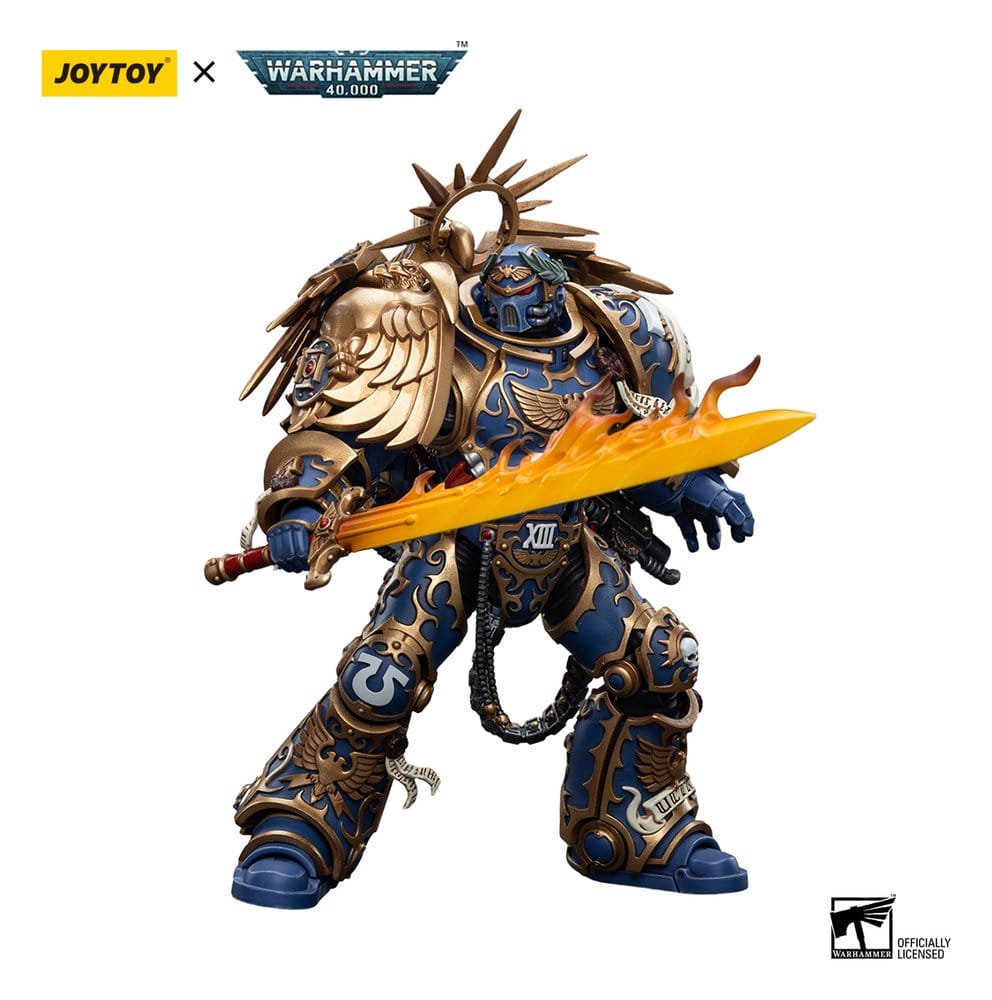 Joy Toy (CN) Warhammer 40k Ultramarines Primarch Roboute Guilliman Reproduktion 1/18 Actionfigur