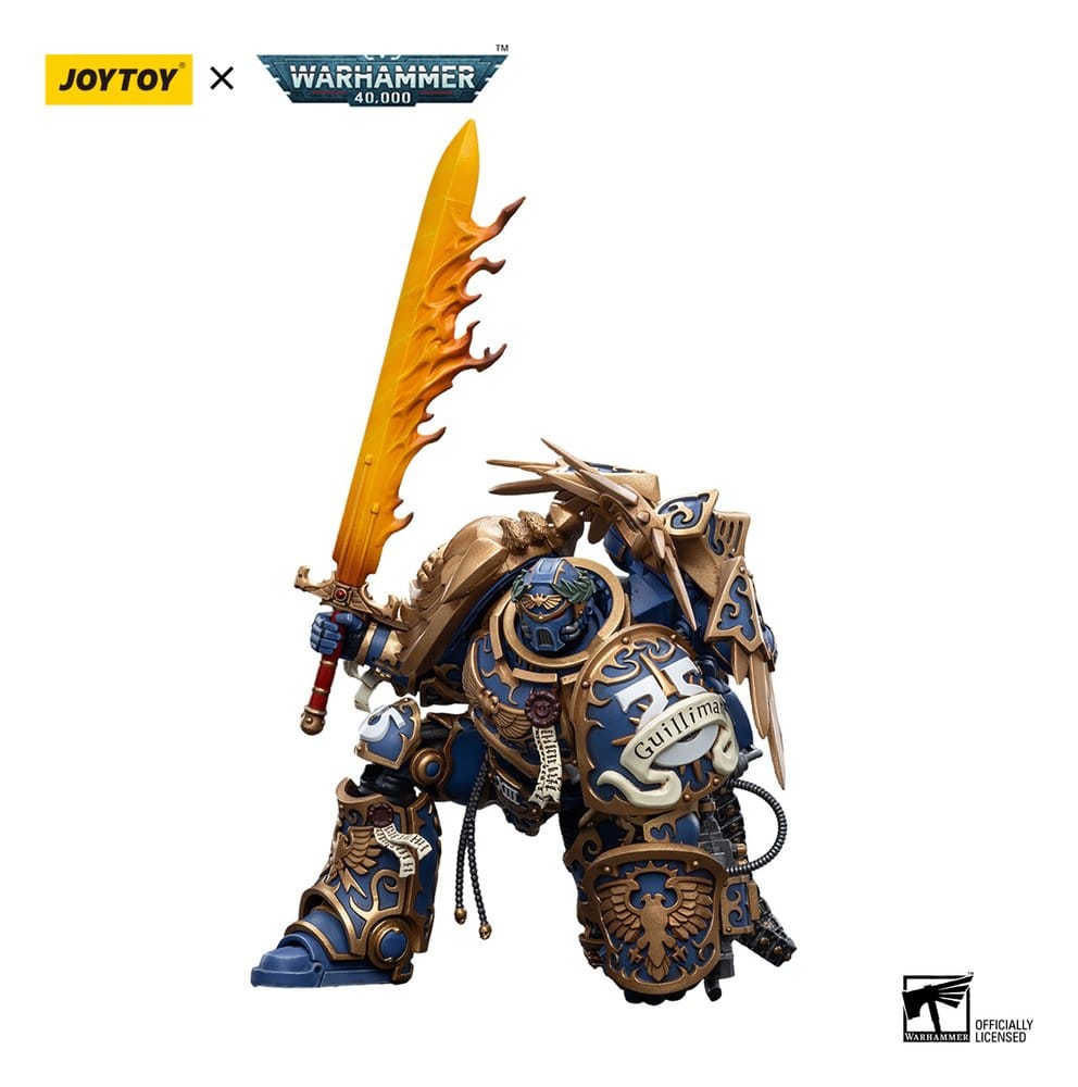 Joy Toy (CN) Warhammer 40k Ultramarines Primarch Roboute Guilliman Reproduktion 1/18 Actionfigur