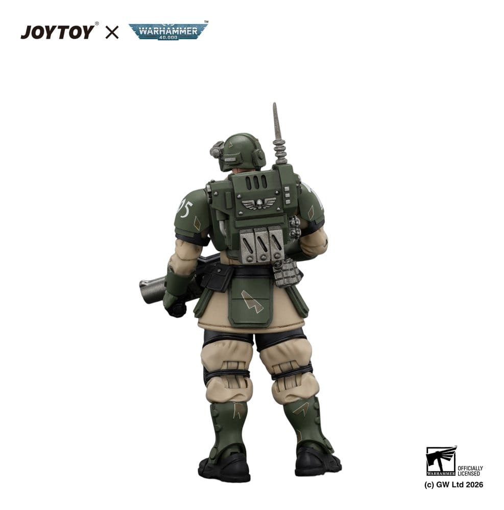Joy Toy (CN) Warhammer Astra Militarum Kasrkin 5 with Grenade Launcher Actionfigur