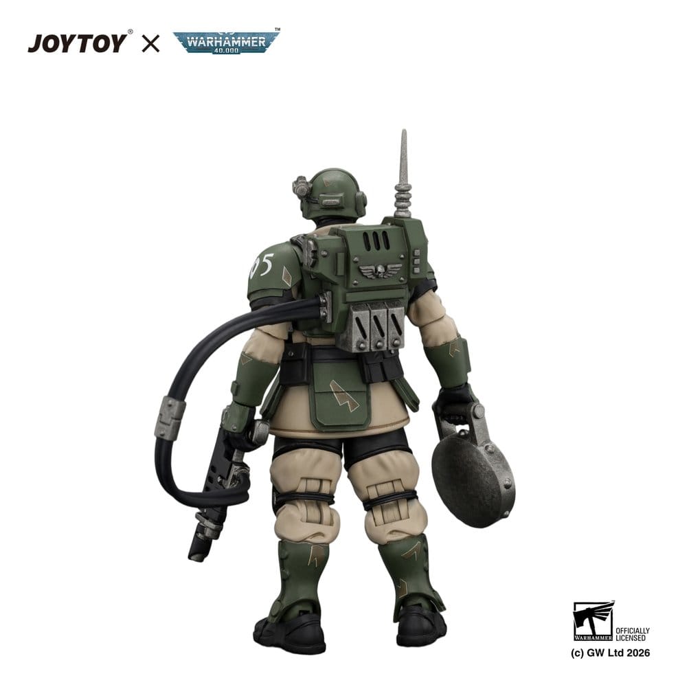Joy Toy (CN) Warhammer Astra Militarum Kasrkin 6 with Hot-shot Laspistol Actionfigur