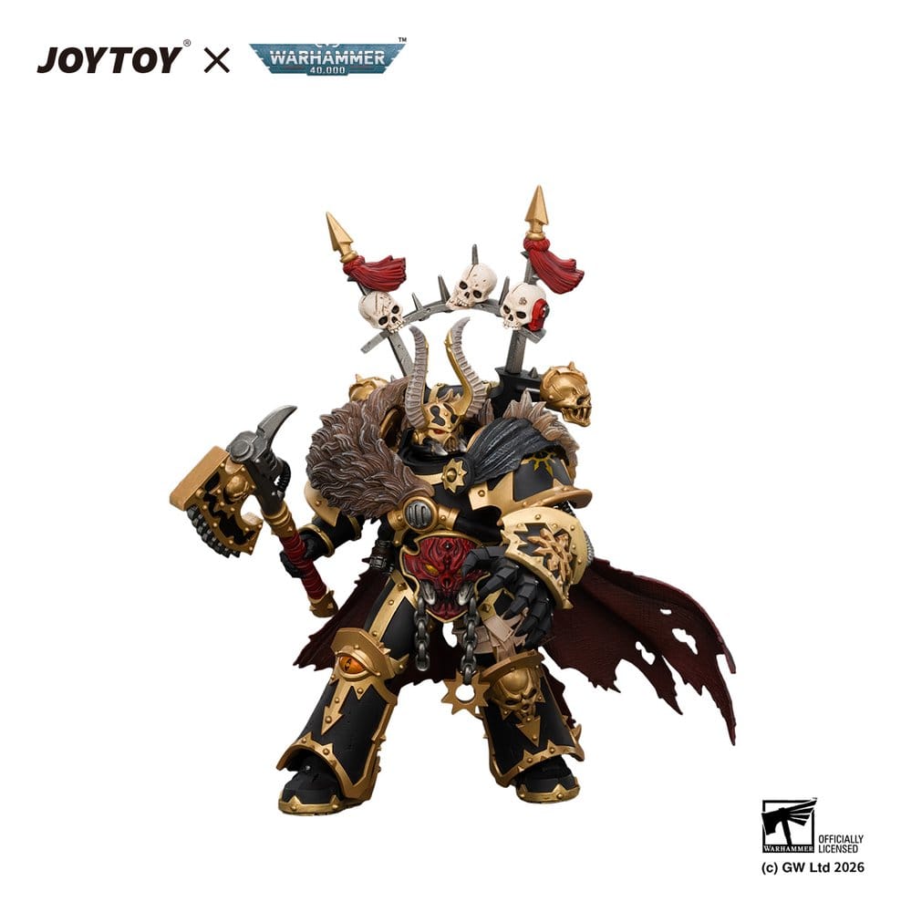 Joy Toy (CN) Warhammer Black Legion Chaos Lord Actionfigur