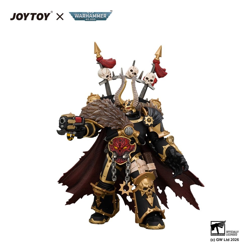 Joy Toy (CN) Warhammer Black Legion Chaos Lord Actionfigur