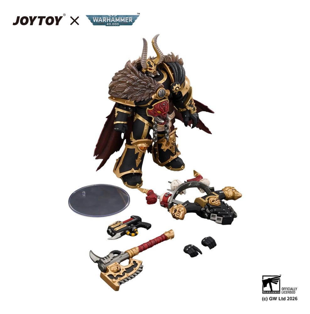 Joy Toy (CN) Warhammer Black Legion Chaos Lord Actionfigur