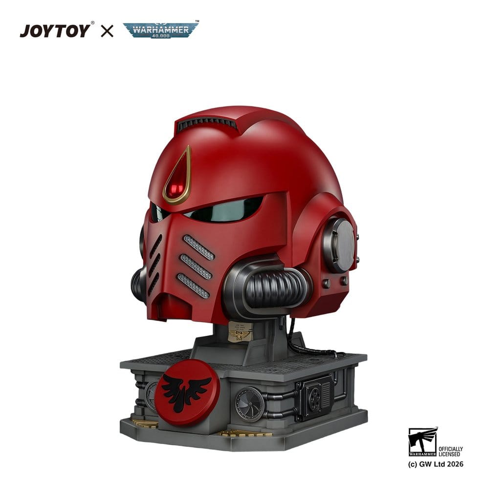 Joy Toy (CN) Warhammer Blood Angels MkX Helm & Displayständer Replik
