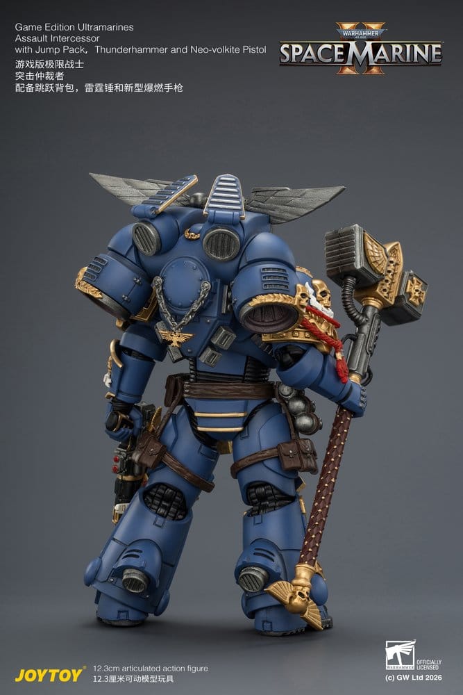 Joy Toy (CN) Warhammer Game Edition Ultramarines Assault Intercessor Actionfigur