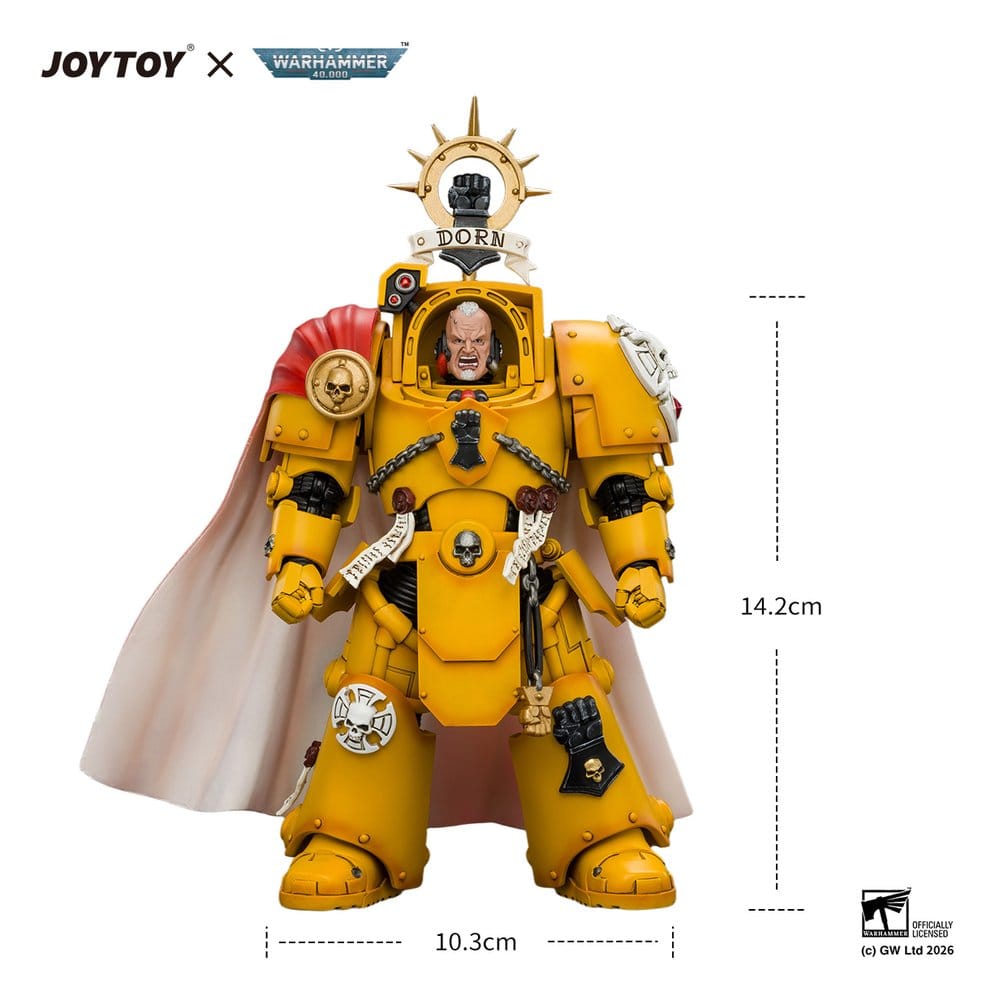 Joy Toy (CN) Warhammer Imperial Fists Darnath Lysander Actionfigur
