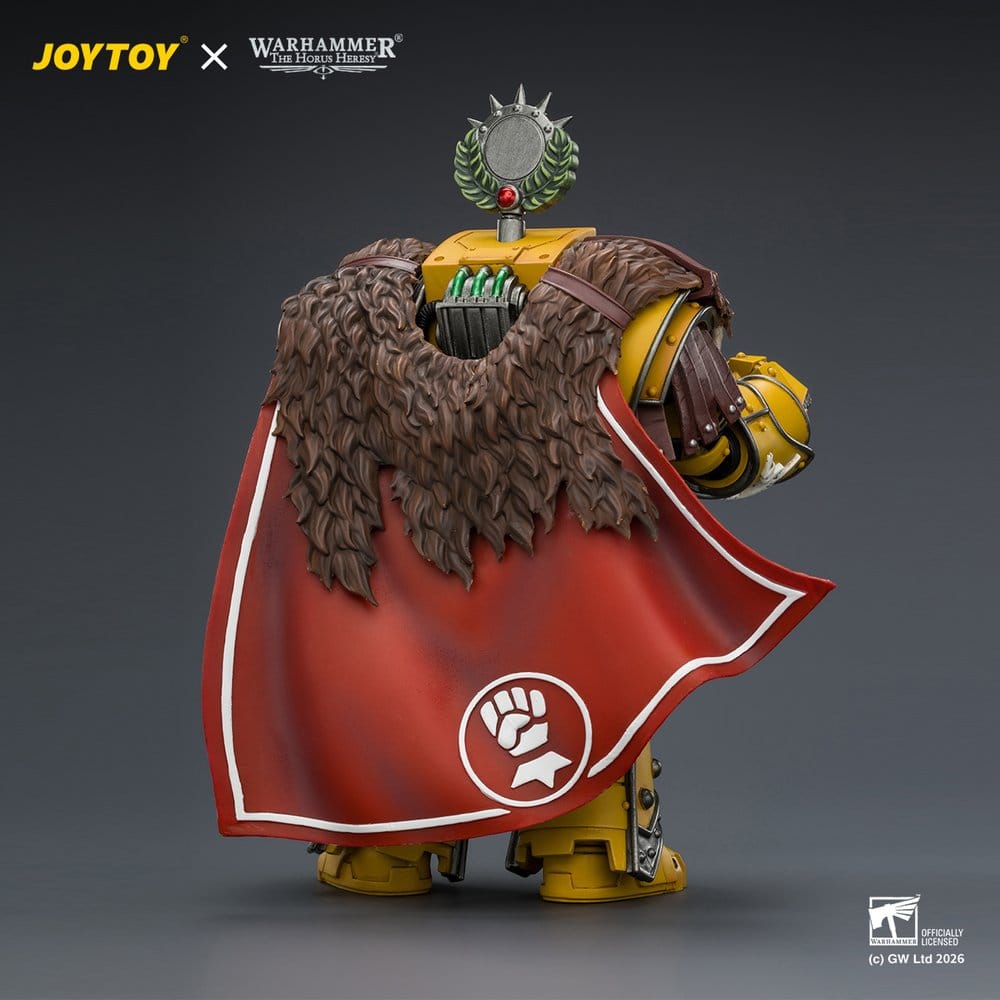 Joy Toy (CN) Warhammer Imperial Fists Lord Castellan Evander Garrius, The Tyrant of Cthonia Actionfigur