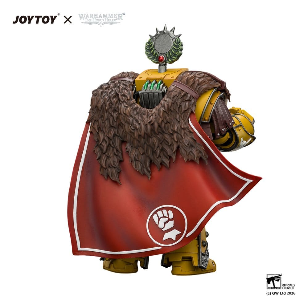Joy Toy (CN) Warhammer Imperial Fists Lord Castellan Evander Garrius, The Tyrant of Cthonia Actionfigur