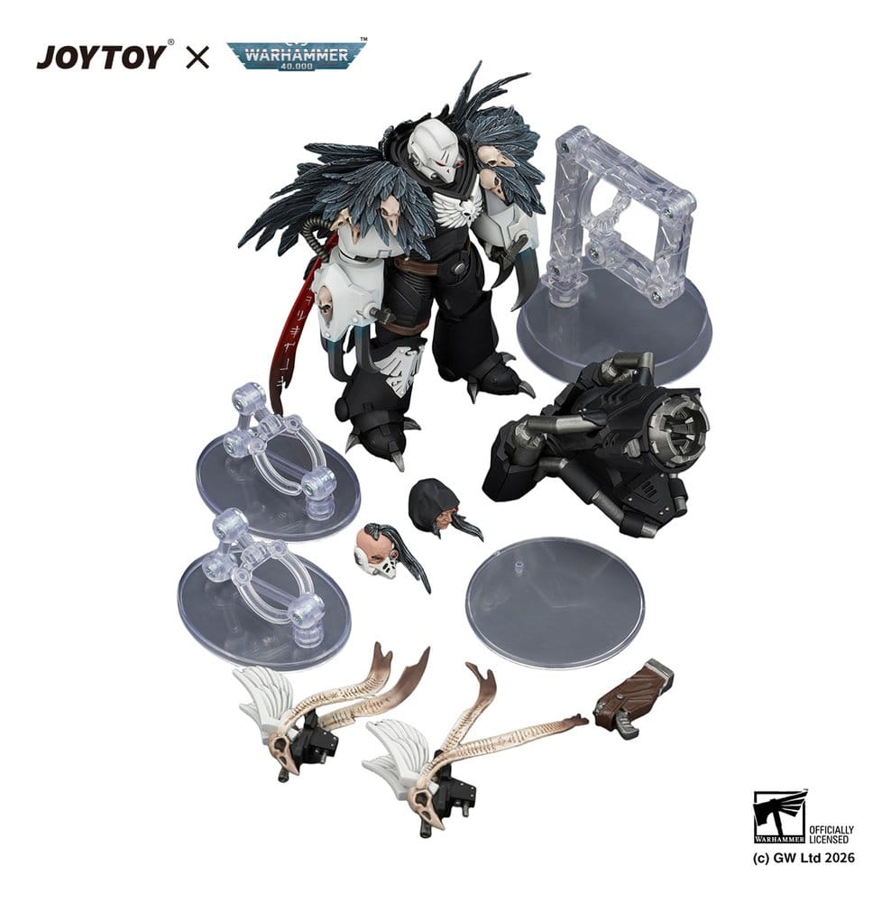 Joy Toy (CN) Warhammer Raven Guard Chapter Master Aethon Shaan Actionfigur