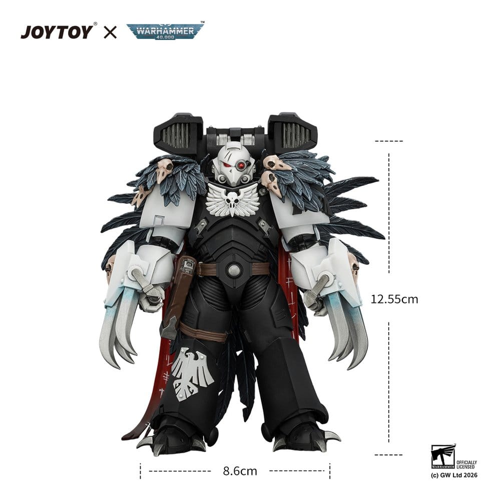 Joy Toy (CN) Warhammer Raven Guard Chapter Master Aethon Shaan Actionfigur