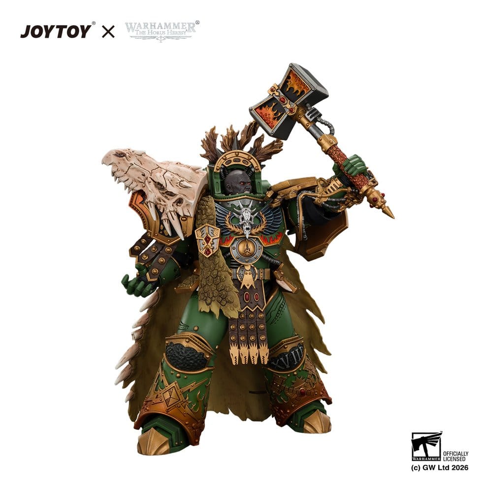 Joy Toy (CN) Warhammer Salamanders Vulkan, Primarch of the XVIIIth Legion Actionfigur