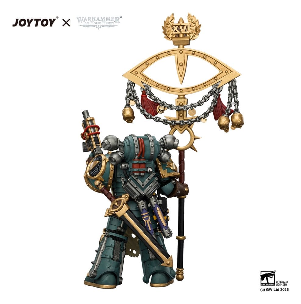 Joy Toy (CN) Warhammer Sons of Horus Maloghurst the Twisted, the Warmaster's Equerry Actionfigur