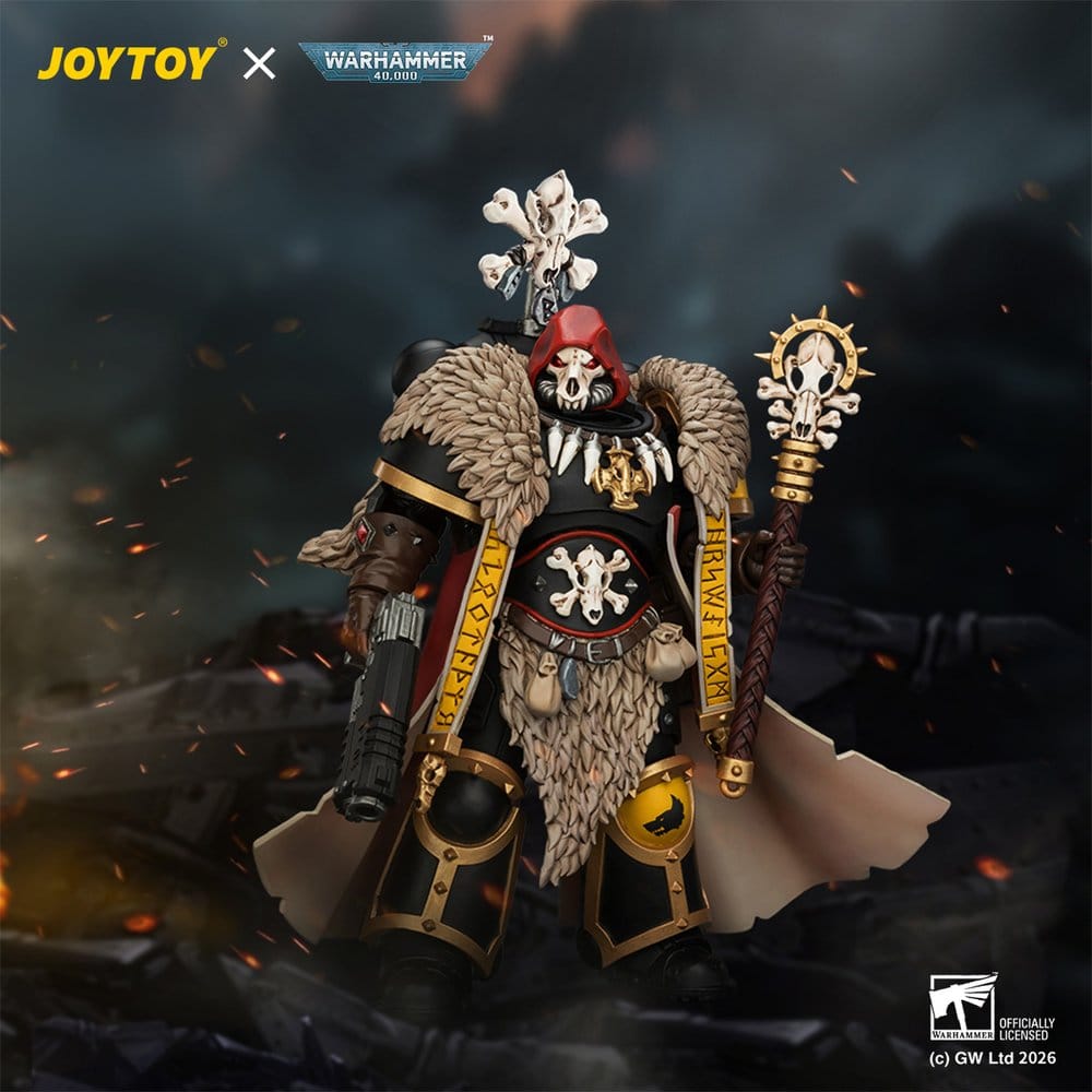 Joy Toy (CN) Warhammer Space Wolves Wolf Priest Actionfigur