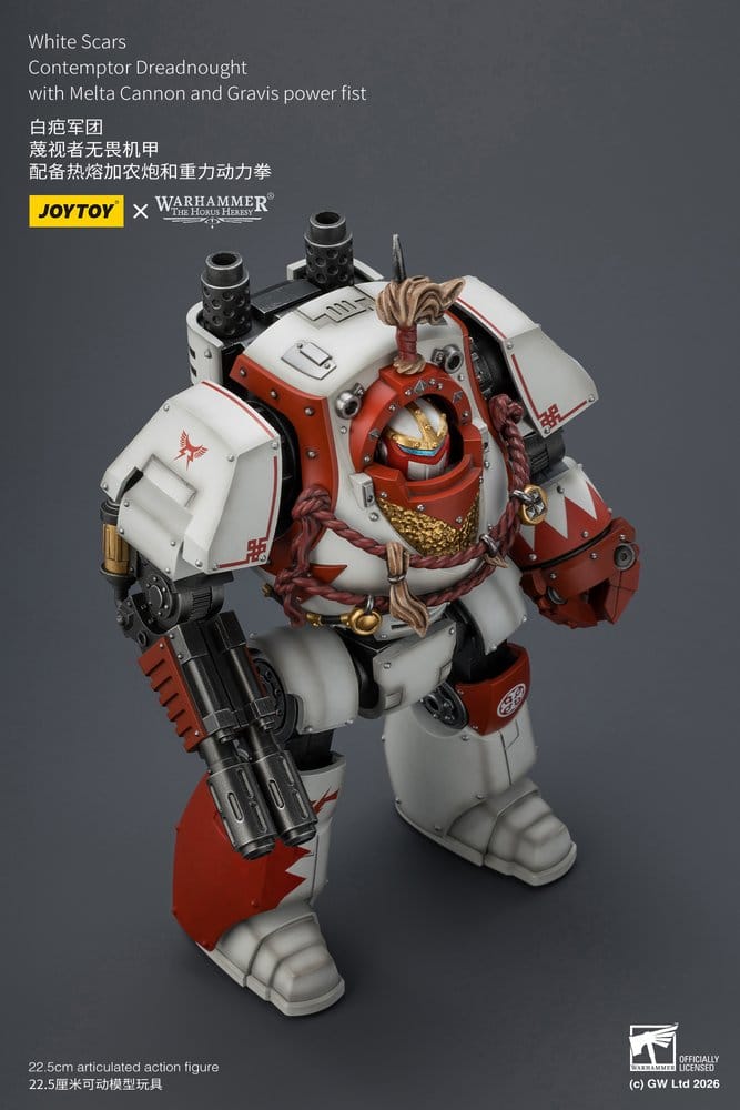 Joy Toy (CN) Warhammer The Horus Heresy White Scars Contemptor Dreadnought Actionfigur