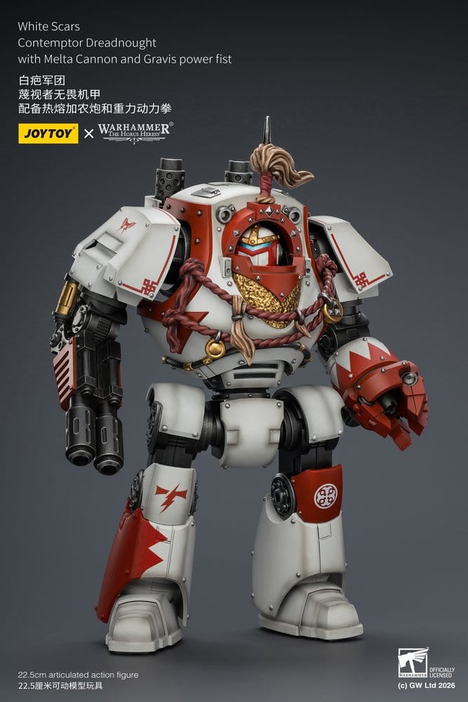 Joy Toy (CN) Warhammer The Horus Heresy White Scars Contemptor Dreadnought Actionfigur