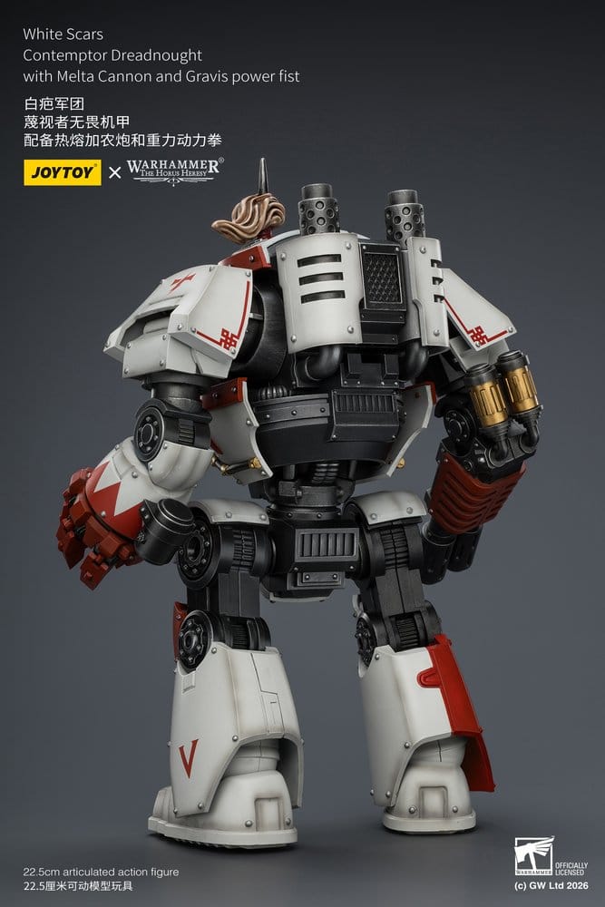 Joy Toy (CN) Warhammer The Horus Heresy White Scars Contemptor Dreadnought Actionfigur