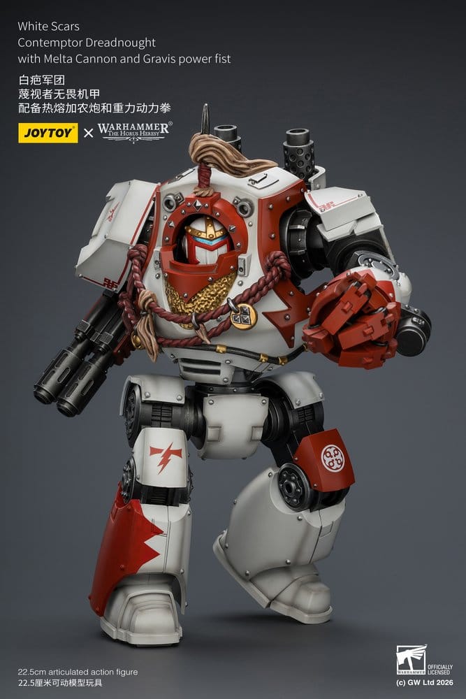 Joy Toy (CN) Warhammer The Horus Heresy White Scars Contemptor Dreadnought Actionfigur