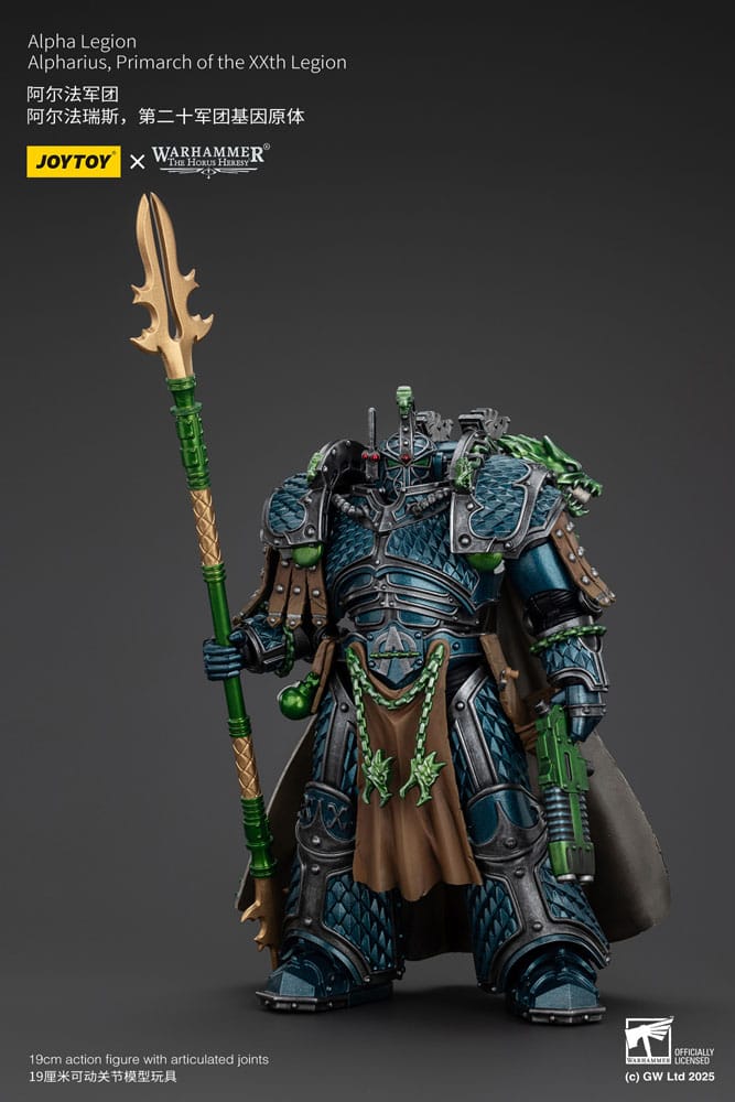 Joy Toy (CN) Warhammer The Horus Heresy Alpha Legion Alpharius, Primarch of the XXth Legion Actionfigur