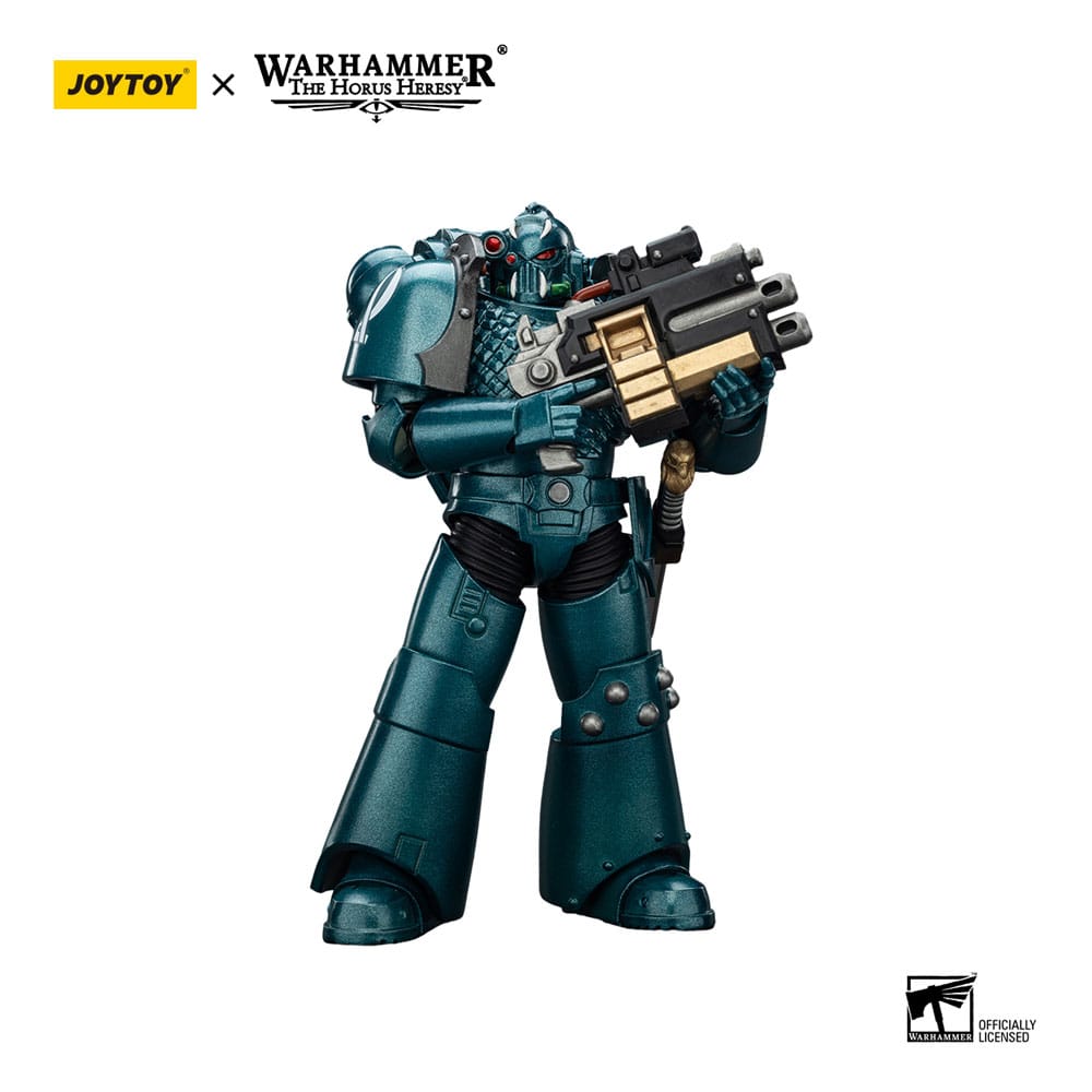 Joy Toy (CN) Warhammer The Horus Heresy Alpha Legion Head hunter With Banestrike Combi-Bolter And Power Dagger