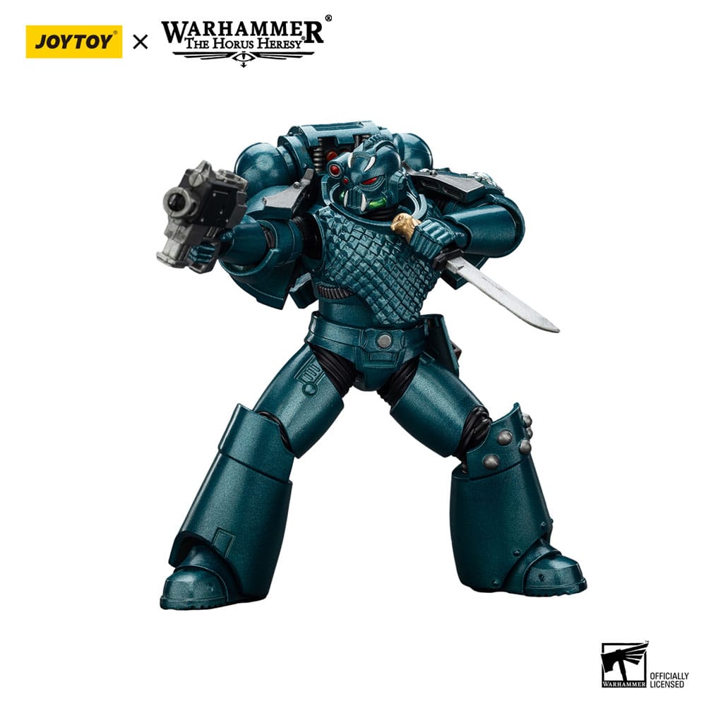 Joy Toy (CN) Warhammer The Horus Heresy Alpha Legion Head hunter With Banestrike Combi-Bolter And Power Dagger