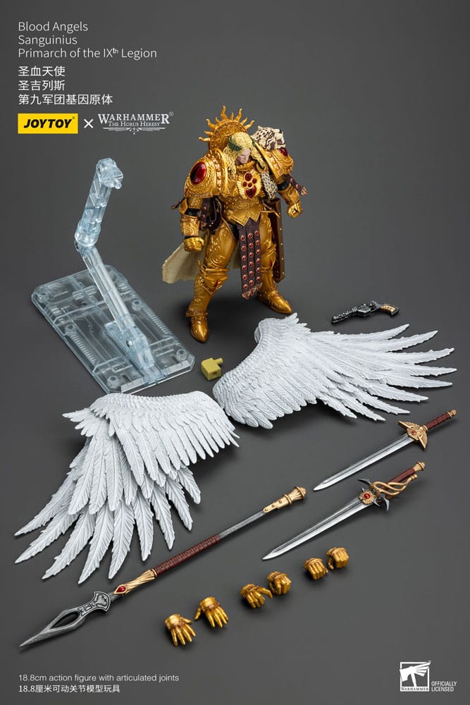 Joy Toy (CN) Warhammer The Horus Heresy Blood Angels Sanguinius Primarch of the IXth Legion 1/18 Actionfigur