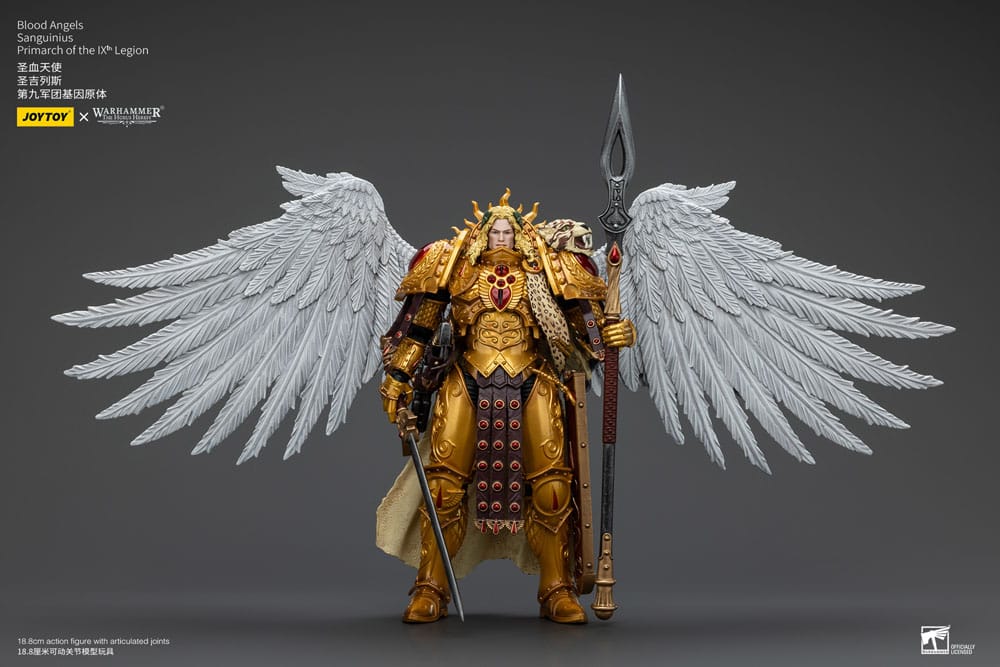 Joy Toy (CN) Warhammer The Horus Heresy Blood Angels Sanguinius Primarch of the IXth Legion 1/18 Actionfigur