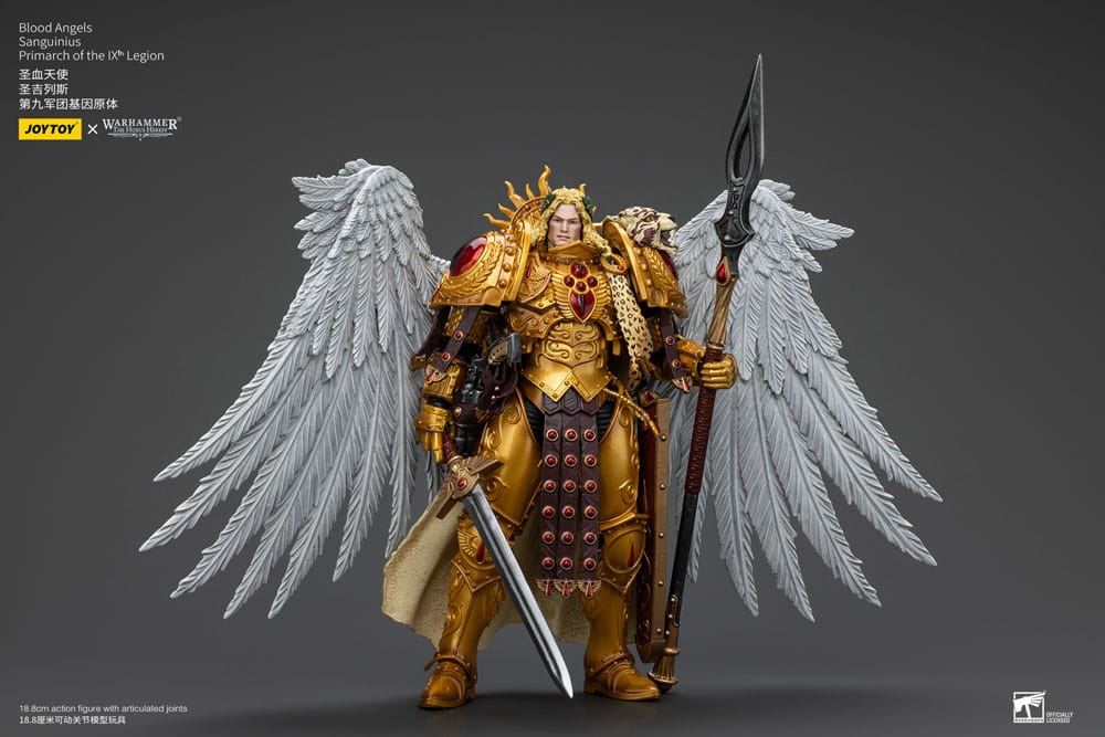 Joy Toy (CN) Warhammer The Horus Heresy Blood Angels Sanguinius Primarch of the IXth Legion 1/18 Actionfigur