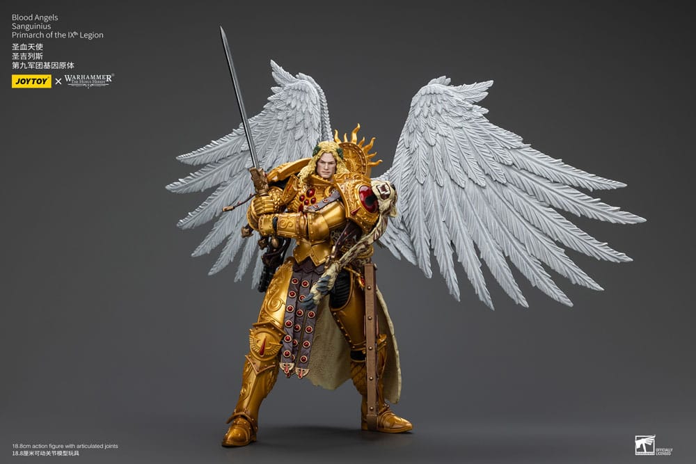 Joy Toy (CN) Warhammer The Horus Heresy Blood Angels Sanguinius Primarch of the IXth Legion 1/18 Actionfigur