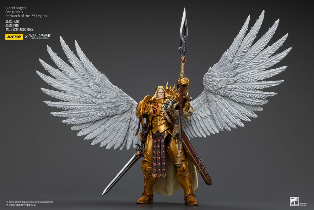 Joy Toy (CN) Warhammer The Horus Heresy Blood Angels Sanguinius Primarch of the IXth Legion 1/18 Actionfigur