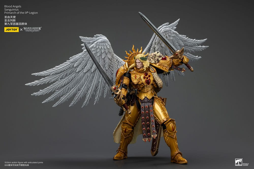 Joy Toy (CN) Warhammer The Horus Heresy Blood Angels Sanguinius Primarch of the IXth Legion 1/18 Actionfigur
