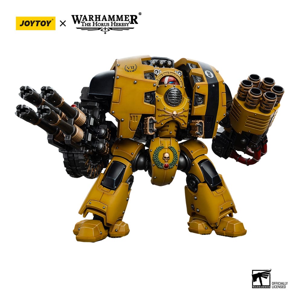 Joy Toy (CN) Warhammer The Horus Heresy Imperial Fists Leviathan Dreadnought with Cyclonic Melta Lance and Storm Cannon