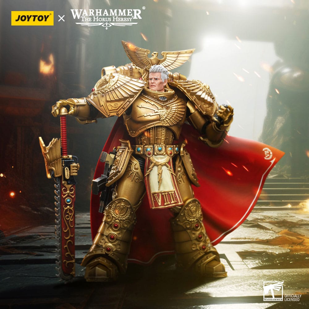 Joy Toy (CN) Warhammer The Horus Heresy Imperial Fists Rogal Dorn Primarch of the 7th Legion 1/18 Actionfigur
