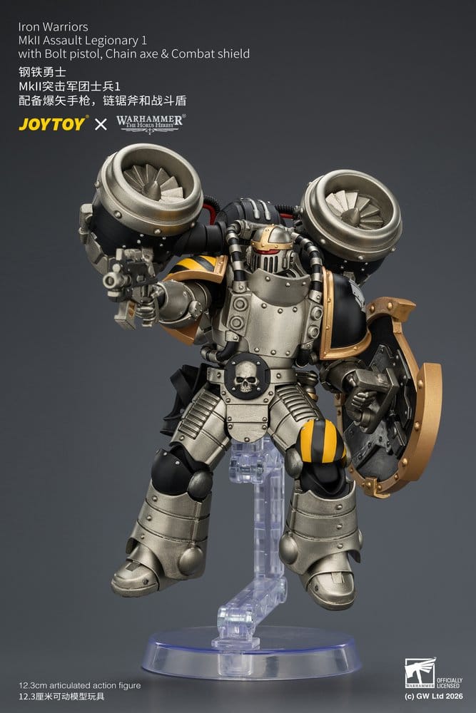 Joy Toy (CN) Warhammer The Horus Heresy Iron Warriors MkII Assault Legionary 1 Actionfigur
