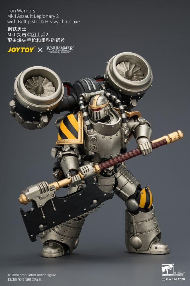 Joy Toy (CN) Warhammer The Horus Heresy Iron Warriors MkII Assault Legionary 2 Actionfigur