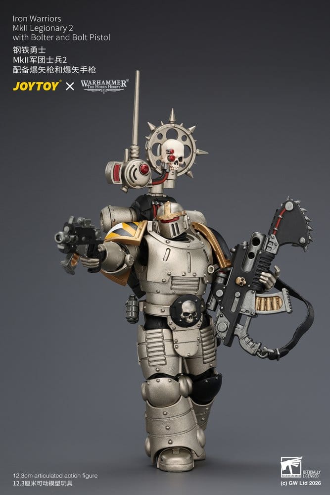 Joy Toy (CN) Warhammer The Horus Heresy Iron Warriors MkII Legionary 2 Actionfigur