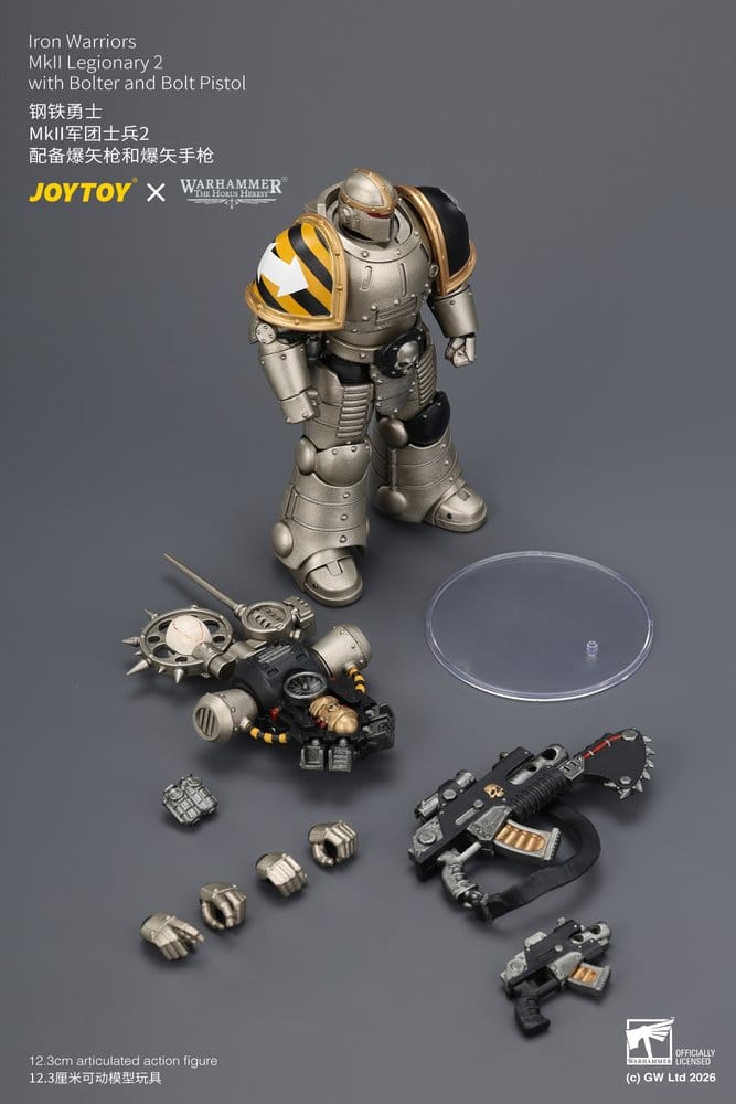 Joy Toy (CN) Warhammer The Horus Heresy Iron Warriors MkII Legionary 2 Actionfigur