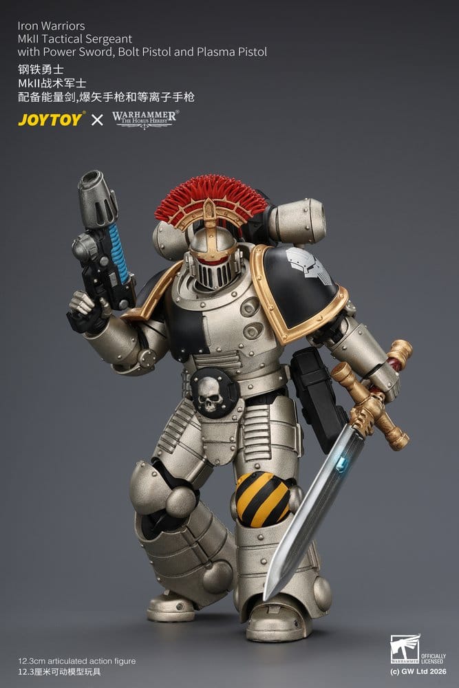 Joy Toy (CN) Warhammer The Horus Heresy Iron Warriors MkII Tactical Sergeant Actionfigur