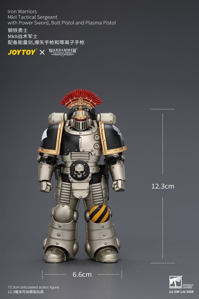 Joy Toy (CN) Warhammer The Horus Heresy Iron Warriors MkII Tactical Sergeant Actionfigur