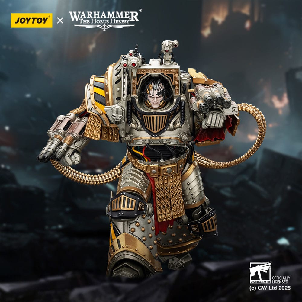 Joy Toy (CN) Warhammer The Horus Heresy Iron Warriors Perturabo Primarch of the lVth Legion Actionfigur