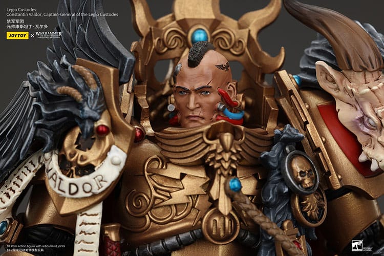 Joy Toy (CN) Warhammer The Horus Heresy Legio Custodes Constantin Valdor Captain-General of the Legio Custodes