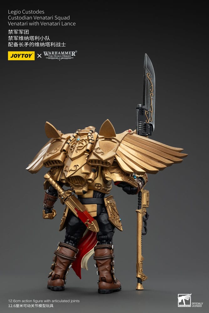 Joy Toy (CN) Warhammer The Horus Heresy Legio Custodes Custodian Venatari Squad Venatari with Venatari Lance 1/18