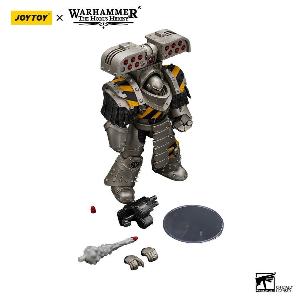 Joy Toy (CN) Warhammer The Horus Heresy lron Warriors Tyrant Siege Terminator with Rocket launcher 1/18 Actionfigur